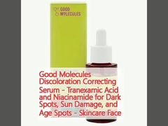 Good Molecules Discoloration Correcting Serum - Tranexamic Acid and Niacinamide for Dark Spots, Sun Damage, and Age Spots - Skincare Face
